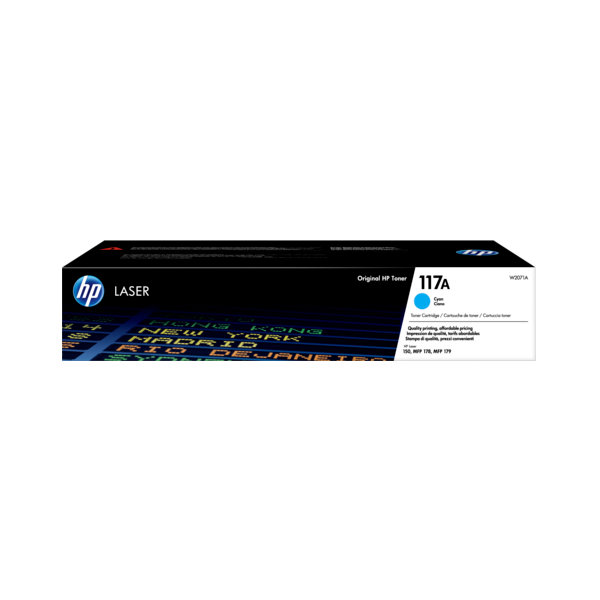 W2071A HP 117A Cyn Original Laser Toner Crtg