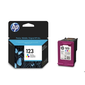 F6V16AE HP 123 Tri-color Ink Cartridge