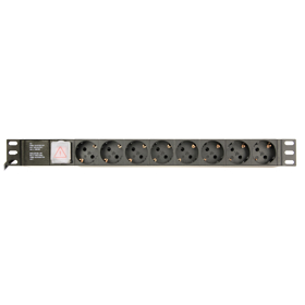 PDU GMB PDU 8 pcs 1U 14C 16A 3m(EG-PDU-014-C14)