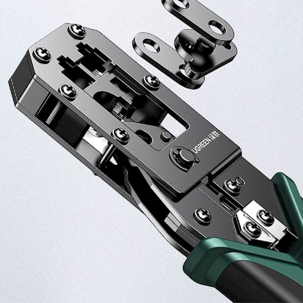 ჯეკონატორი UGREEN NW136 (70683) Crimping Tool, Black/Green