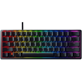 Razer Gaming Keyboard Huntsman Mini Purple Switch USB RU RGB, Black