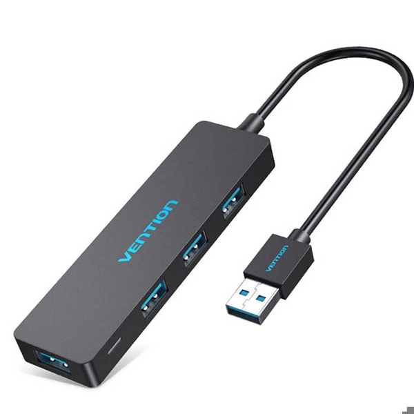 VENTION CHKBB 4 Ports USB 3.0 HUB 0.15M Black
