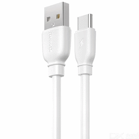 REMAX Suji Pro 2.4A data cable  RC-138a type-c- white