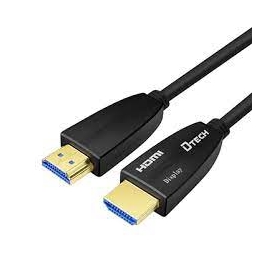 ვიდეო კაბელი D-TECH DT-HF2030 4k HDMI v2.0 fiber cable L=30m