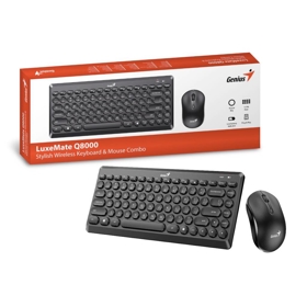 Keyboard/ Genius/ LuxeMate Q8000 keyboard+mouse Black