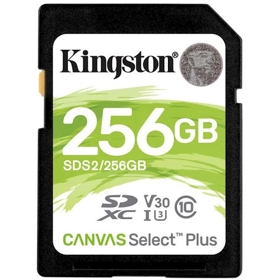 Kingston SD 256GB C10 UHS-I R100MB/s