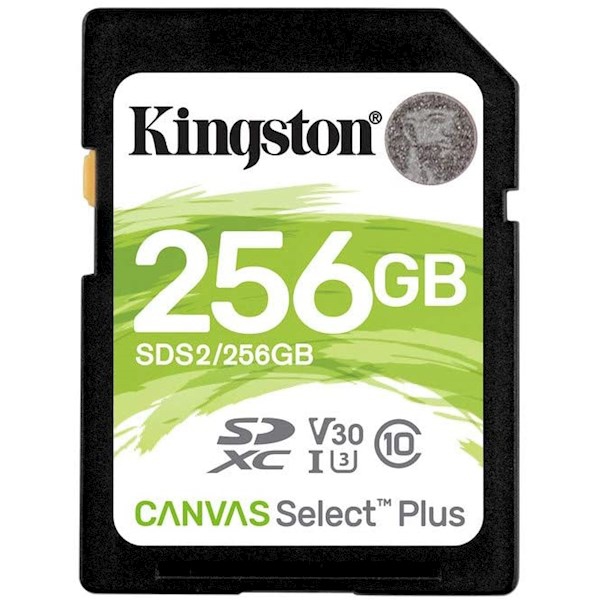 Kingston SD 256GB C10 UHS-I R100MB/s