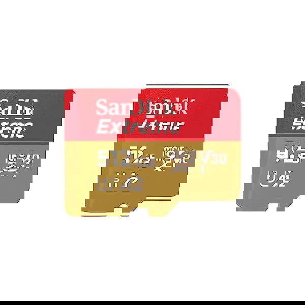 Flash Card/ SanDisk Extreme 512GB microSDXC UHS-I Memory Card W/O Adapter Up to 190MB/s (SDSQXAV-512G-GN6MN)