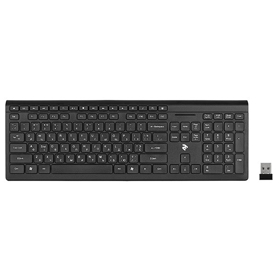2E Keyboard KS210 Slim WL Black