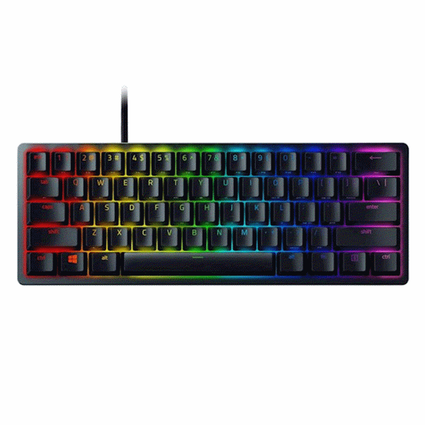 Razer Gaming Keyboard Huntsman Mini Red Switch USB US RGB, Black