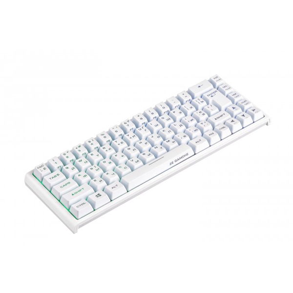 2E GAMING Keyboard KG360 RGB 68key WL White Ukr