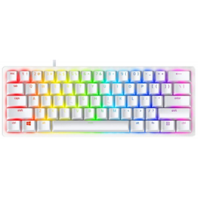 Razer Gaming Keyboard Huntsman Mini Mercury Ed. Red Switch USB RU RGB, White
