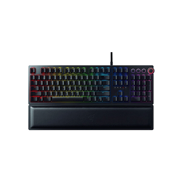 Razer Gaming Keyboard Huntsman Elite Linear Optical Switch USB US RGB, Black