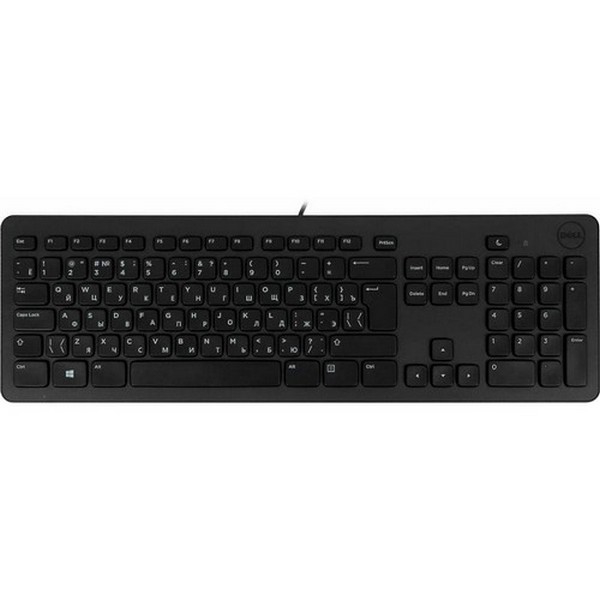 580-ADGR_GE Dell Multimedia Keyboard-KB216 - Russian (QWERTY) - Black