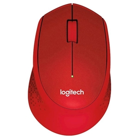 M330, LOGITECH Wireless Mouse - SILENT PLUS - RED  910-004911