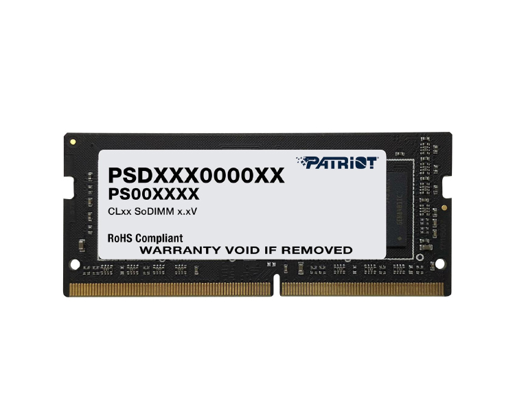 Memoria RAM Patriot 16GB DDR4-3200 Para Portátil - 1 Módulo SODIMM