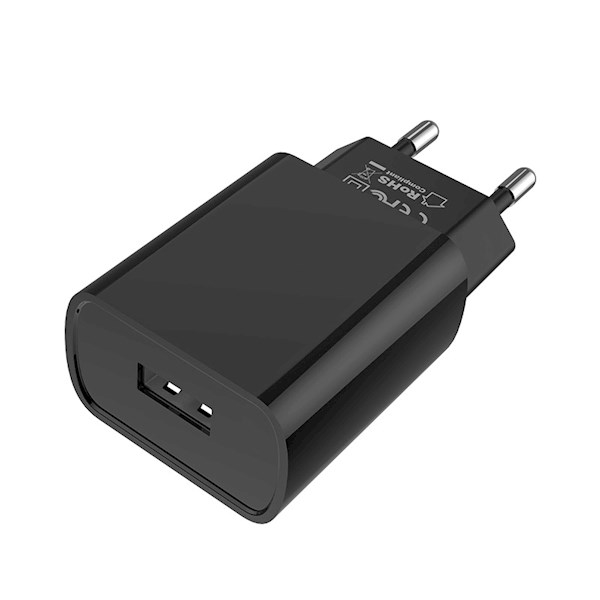 BOROFONE BA20A Sharp single port charger(EU) black