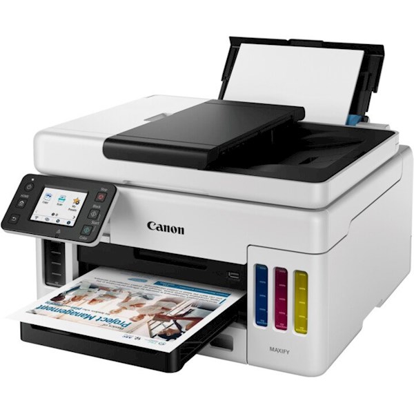 Printer/ Ink/ Canon MFP MAXIFY GX6040, A4 24/15.5 ipm (Mono/Color), 600x1200dpi, Duplex, Wi-Fi, Ethernet, USB, 45K p/m