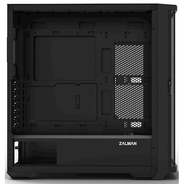 Zalman Computer case Z10 Plus, without PSU, 2xUSB3.0, 1xUSB Type-C, 3x140mm ARGB fans, 1x120mm ARGB fans, TG Side Panel, EATX, Black