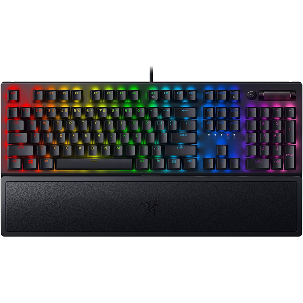 Razer Keyboard BlackWidow V3 RGB 108key Yellow Switch USB/BT/WL EN, black
