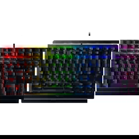 Razer Gaming Keyboard BlackWidow V3 TKL Green Switch USB US RGB, Black