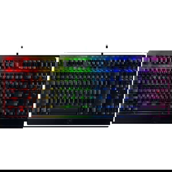 Razer Gaming Keyboard BlackWidow V3 TKL Green Switch USB US RGB, Black