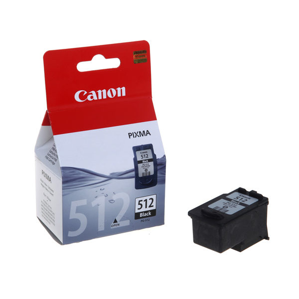 CARTRIDGE/ CANON Original/ BJ/ PG-512 Black 401@5% MP240/250/260/270/280/490MX320/33