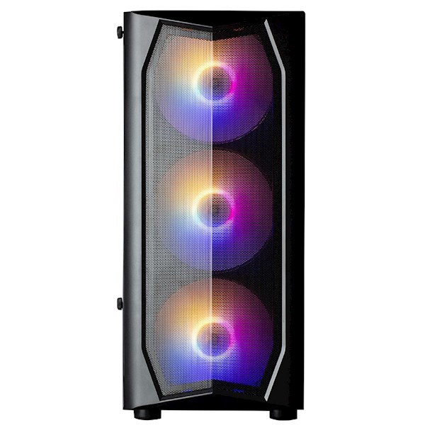 Zalman Computer case N4 REV.1, without PSU, 1xUSB3.0, 2xUSB2.0, 3x140mm RGB fans, 3x120mm RGB fans, TG Side Window, ATX, Black