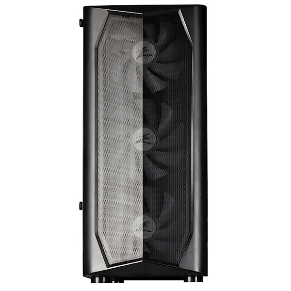 Zalman Computer case N4 REV.1, without PSU, 1xUSB3.0, 2xUSB2.0, 3x140mm RGB fans, 3x120mm RGB fans, TG Side Window, ATX, Black