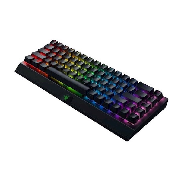 Razer Keyboard BlackWidow V3 Mini HyperSpeed RGB 68key Yellow Switch USB/WL/BT EN Black