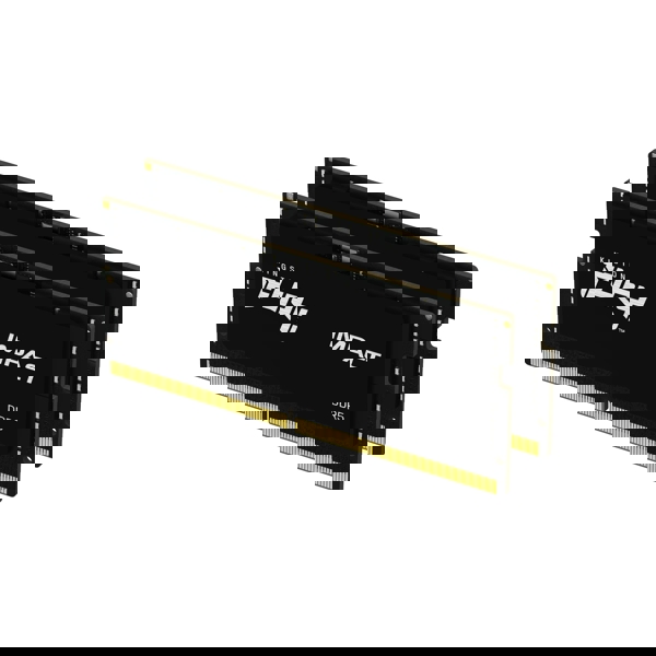 Kingston Technology Fury Impact 64GB (2x32GB) 5600MT/s DDR5 CL40 Laptop Memory Kit of 2 | Lower PowerComsumption | Intel XMP 3.0 | Plug N Play | KF556S40IBK2-64