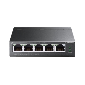 ქსელის გამანაწილებელი TL-SF1005P, TP-Link,5-Port 10/100Mbps Desktop Switch with 4-Port PoE