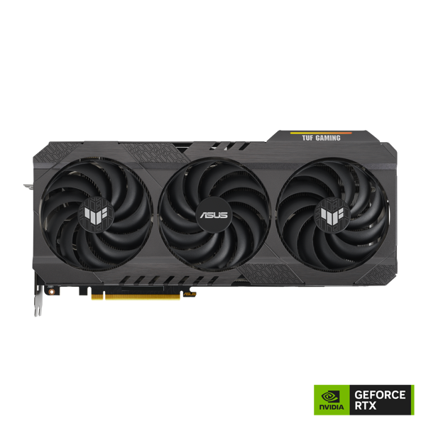 ASUS TUF GeForce RTX® 4090 OC Edition Gaming Graphics Card (PCIe 4.0, 24GB GDDR6X, HDMI 2.1a, DisplayPort 1.4a)