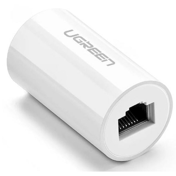 ქსელის კაბელის გადასაბმელი UGREEN NW116 (20391) RJ45 Ethernet adapter 8P8C Female anti-thunder Rj45 connector Network extension cable adapter Ethernet