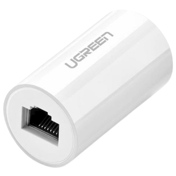 ქსელის კაბელის გადასაბმელი UGREEN NW116 (20391) RJ45 Ethernet adapter 8P8C Female anti-thunder Rj45 connector Network extension cable adapter Ethernet