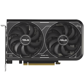 ASUS Dual GeForce RTX™ 4060 V2 OC Edition 8GB GDDR6 with two powerful Axial-tech fans and a 2-slot design for broad compatibility