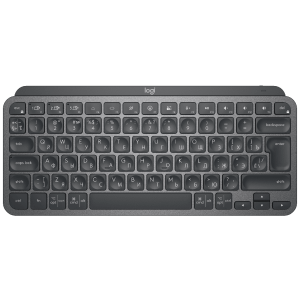 Keyboard/ Logitech/ Wireless/ Bluetooth   Keyboard MX Keys Mini Graphite GREY RUS Layout