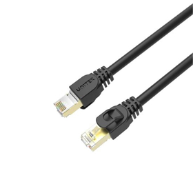 ქსელის კაბელი C1808HBK,UNITEK 0.5M, CAT 7 RJ45 (8P8C) Male to RJ45(8P8C) Male Cable, Black