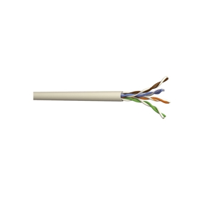 ქსელის კაბელი - Cat5e UTP PVC 25AWG 100% სპილენძი შიდა გამოყენების 305 მეტრი