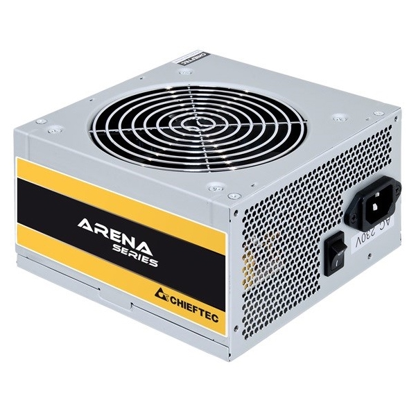 CHIEFTEC iArena GPA-450S8,450W,12cm fan,eff. >85%,24+8pin(4+4),2xMolex,3xSATA,1xPCIe 8pin(6+2),Bulk