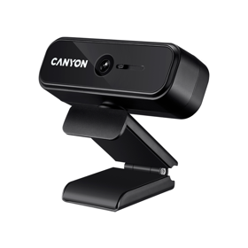 Web Camera/ CANYON C2N, 1080P full HD 2.0Mega fixed focus webcam with USB2.0 connector, 360 degree rotary view scope, built in MIC