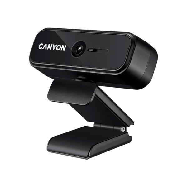 Web Camera/ CANYON C2N, 1080P full HD 2.0Mega fixed focus webcam with USB2.0 connector, 360 degree rotary view scope, built in MIC