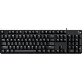 G413 SE, LOGITECH  Corded Mechanical Gaming Keyboard  BLACK-TACTILE  RUS Keyboard USB (920-010438)