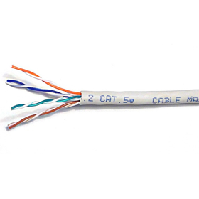 CAT 5E FTP 25 AWG HUNKA KABLO კაბელი კომპიუტერის გარე გაყვანილობის POLIETILEN