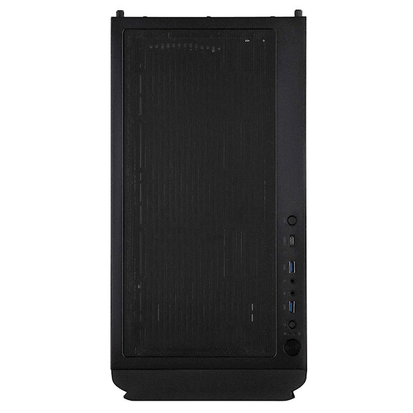 2E Gaming Computer case Vertex GI01B, without PSU, 2xUSB 3.0, 1xUSB Type-C, 3x140mm ARGB, 1x120mm ARGB, controller with remote, TG Side Panel, EATX, B