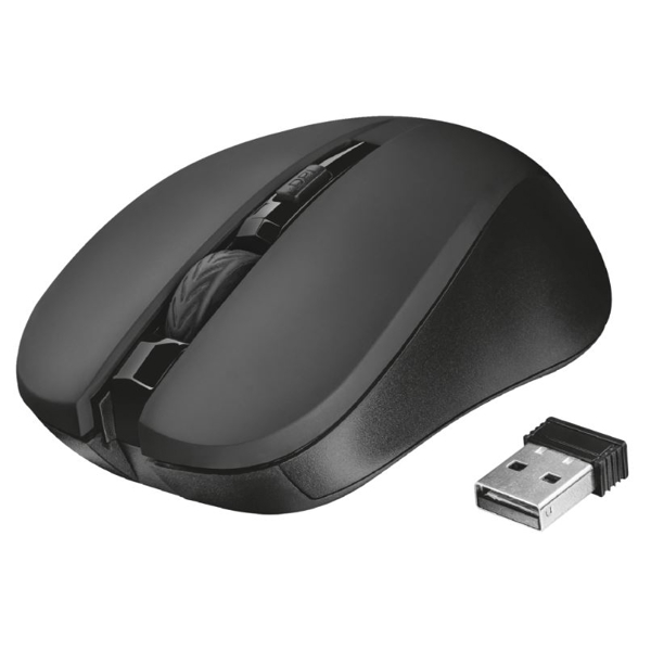 21869 TRUST MYDO SILENT WIRELESS MOUSE BLK