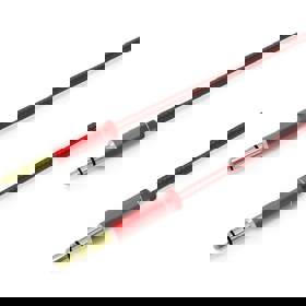 LDNIO AUX აუდიო კაბელი LS-Y01 Red, 3.5mm - 3.5mm AUX, 1M წითელი