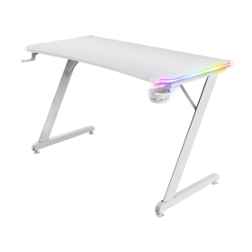 25328 TRUST GXT709W LUMINUS RGB DESK WHITE