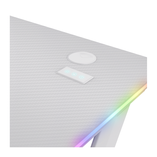 25328 TRUST GXT709W LUMINUS RGB DESK WHITE