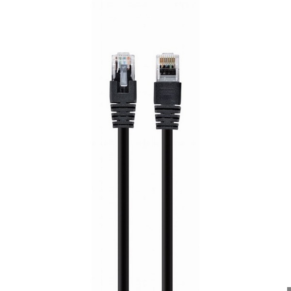 ქსელის კაბელი: Gembird PP12-0.25M/BK Patch Cord UTP CAT5E 0.25m